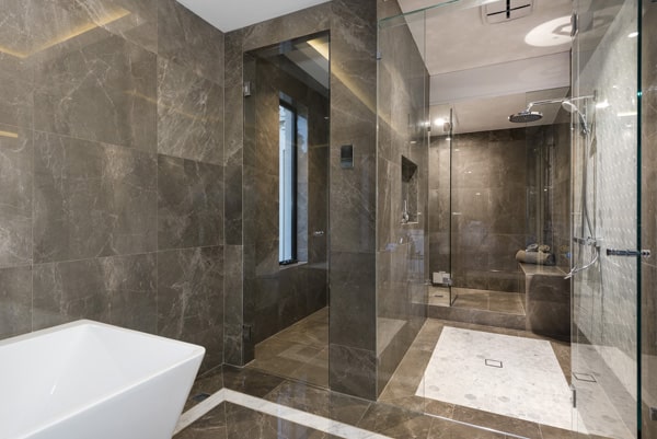 Semi Frameless Shower Screens