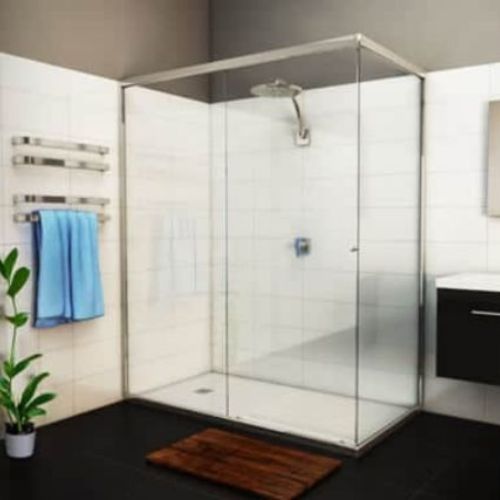 Semi Frameless Shower Screens